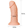 LoveToy Gode réaliste Curved 20 x 6.5 cm